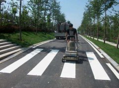 道路划线施工